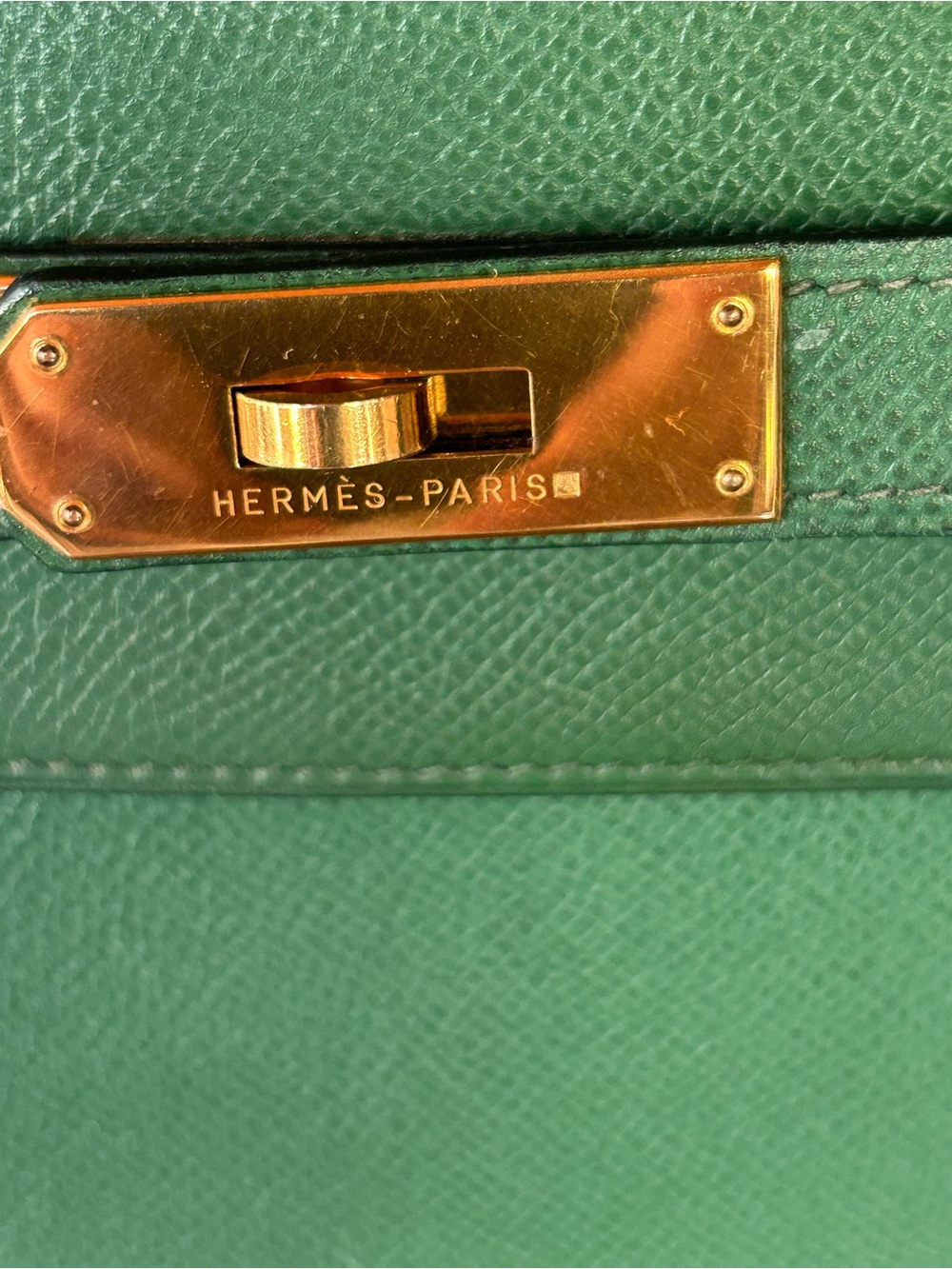 Vintage Hermes Kelly  Rigid 32 Cm bag - Picture 2 of 15